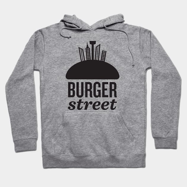 Burger Street Resto Hoodie by Soonymarwick